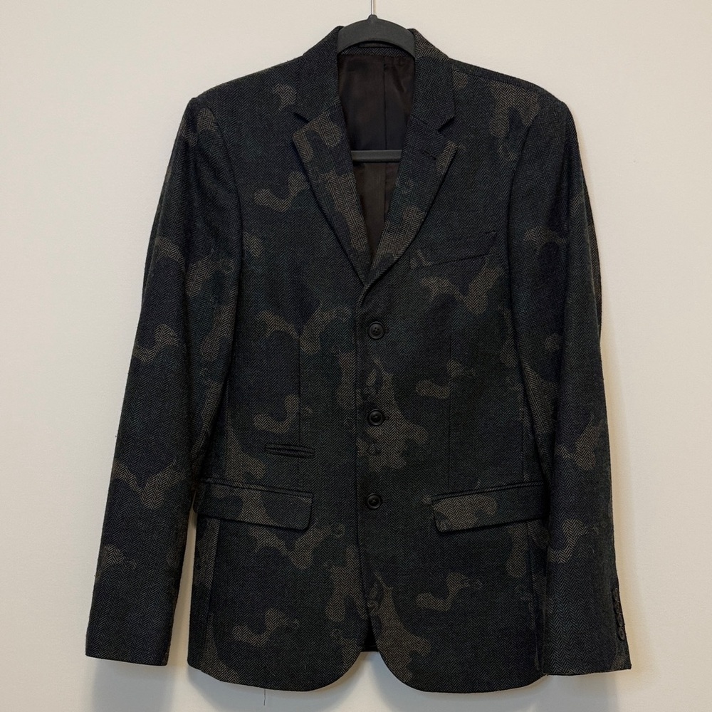 Men's Camouflage Blazer